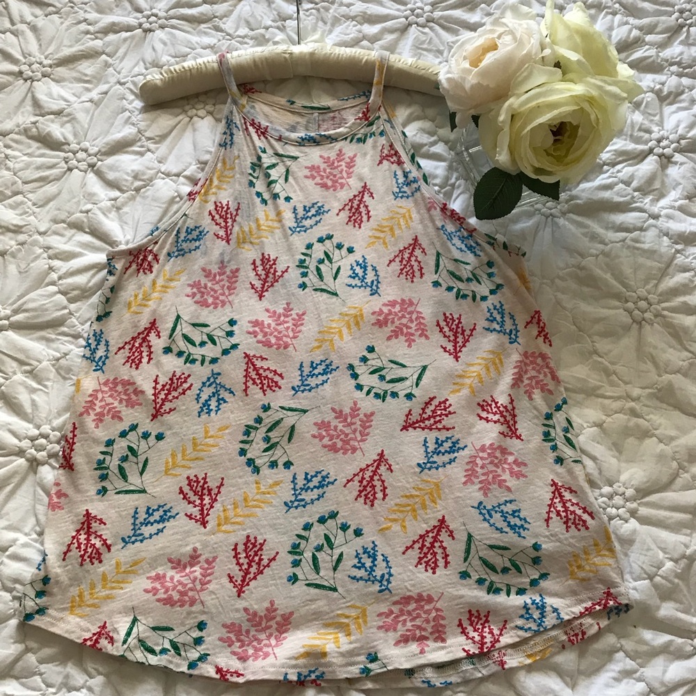 Colorful Women’s Tank Blouse